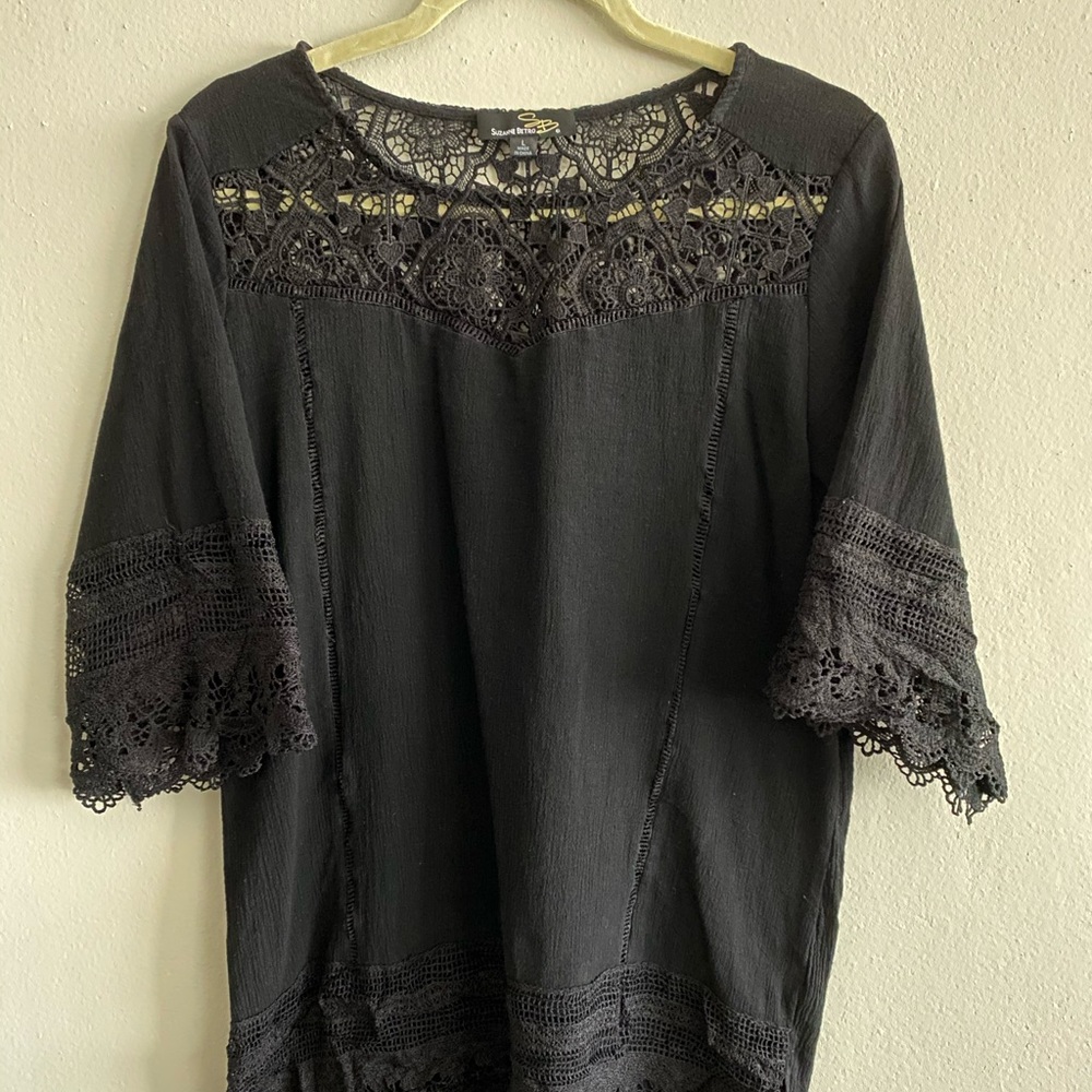 Suzanne Betro Black Tunic